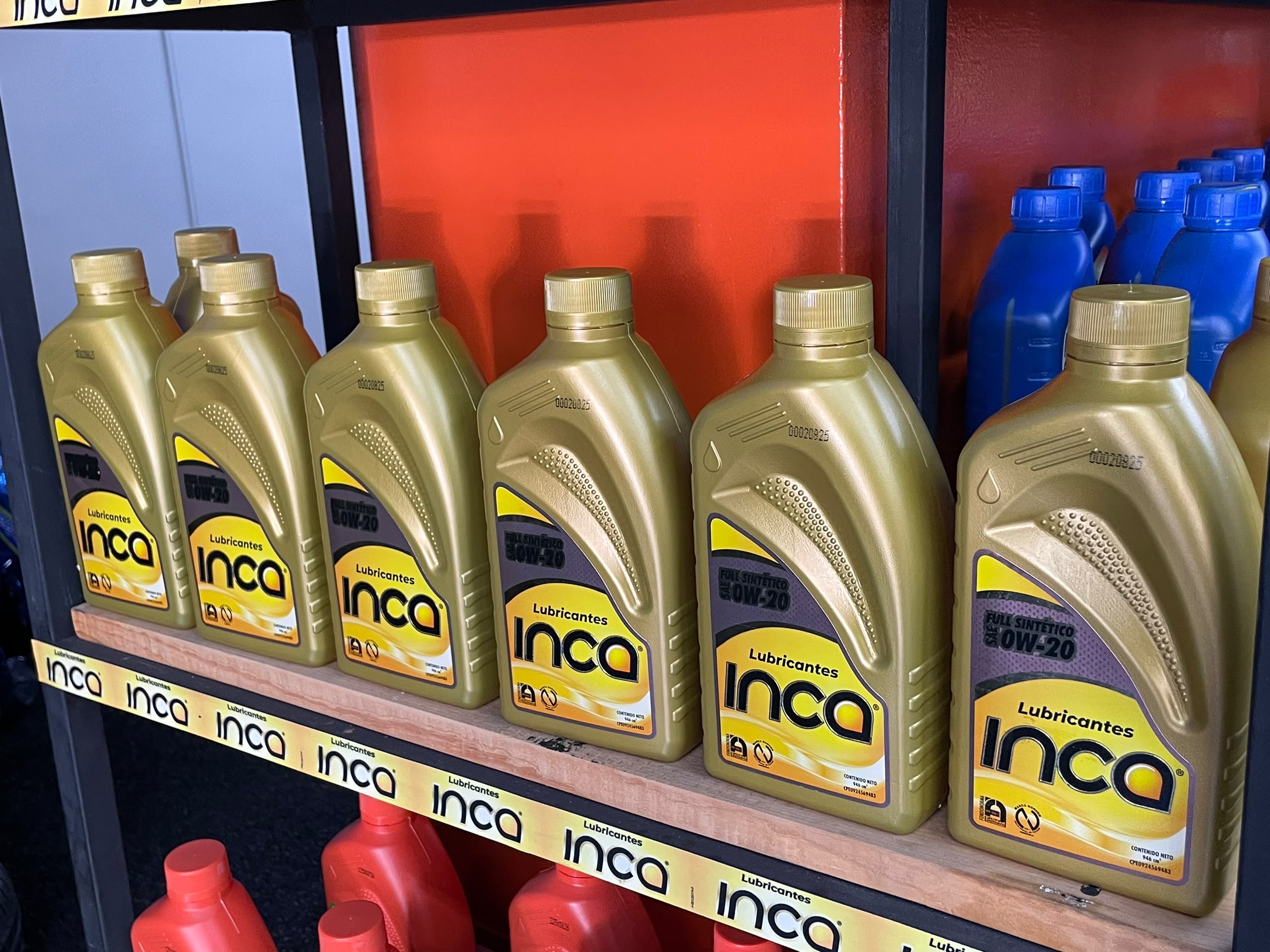 Aceites Inca en el inventario de Todito Cars